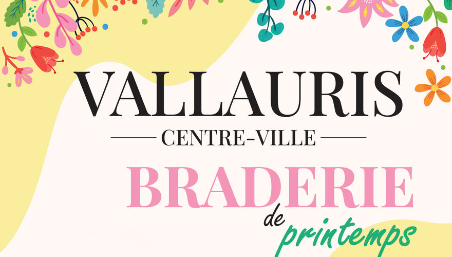Braderie de Printemps à Vallauris