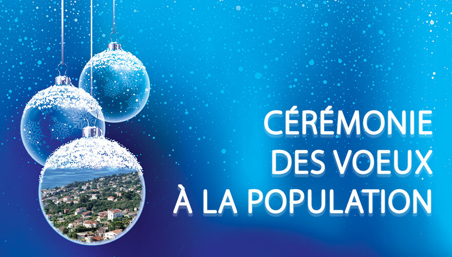 Cérémonie des Voeux à la population