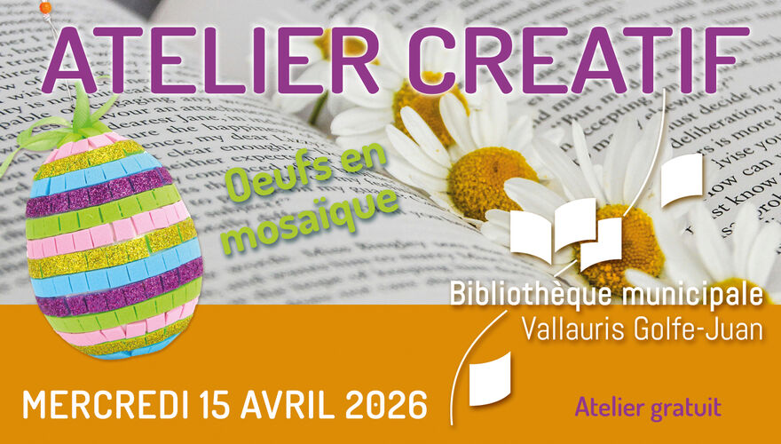 Ateliers créatifs de la Bibliothèque