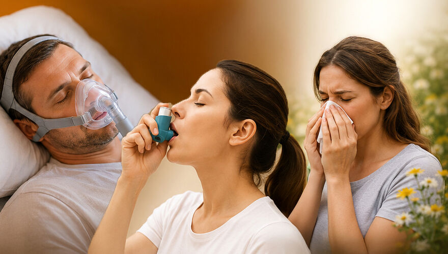 APNEE DU SOMMEIL, ASTHME BRONCHIQUE & ALLERGIES RESPIRATOIRES